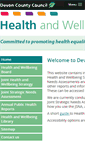 Mobile Screenshot of devonhealthandwellbeing.org.uk